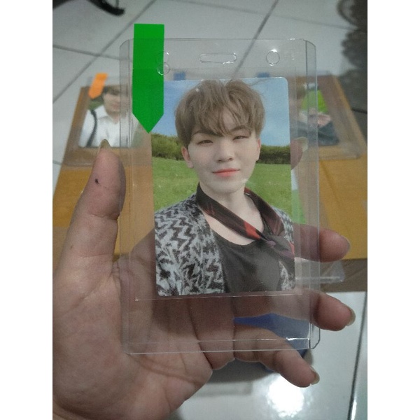 Photocard/PC woozi svt an ode Non beret