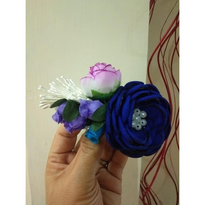 Harnet Rambut Hias Bunga Mekar