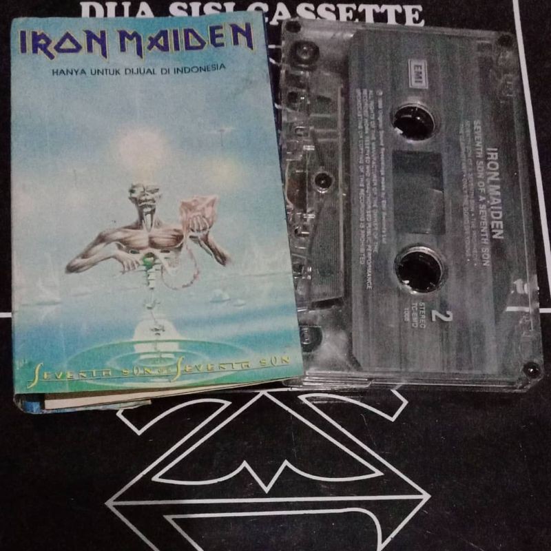 kaset pita iron maiden - seventh son of a seventh son