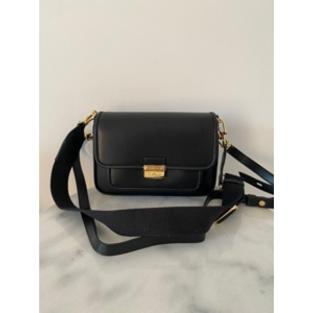 TAS WANITA MK BRADSHAW MEDIUM LEATHER MESSENGER BAG