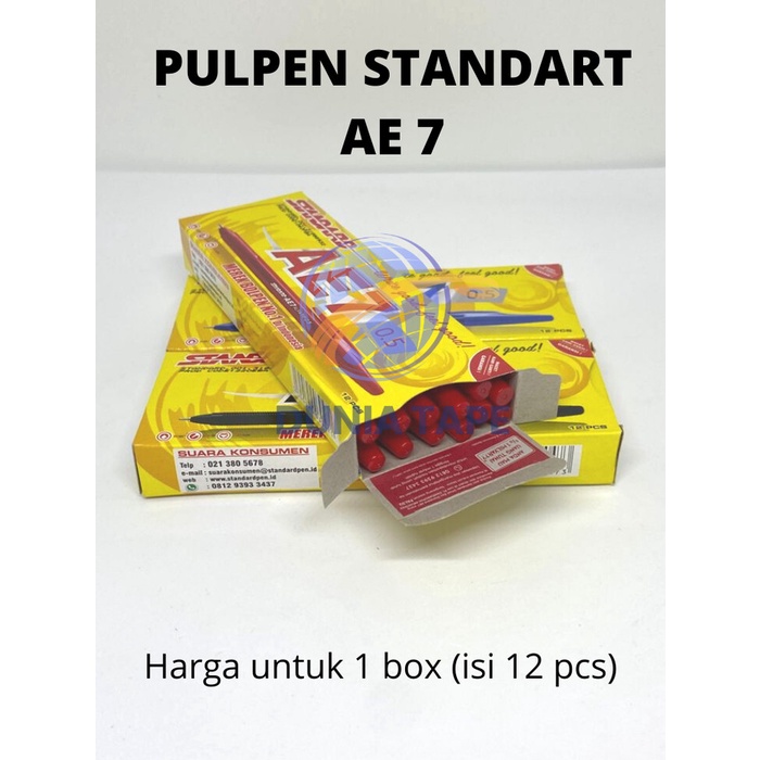 

Terlaris Pulpen Standard AE7 / Pen Standard AE 7 - Biru
