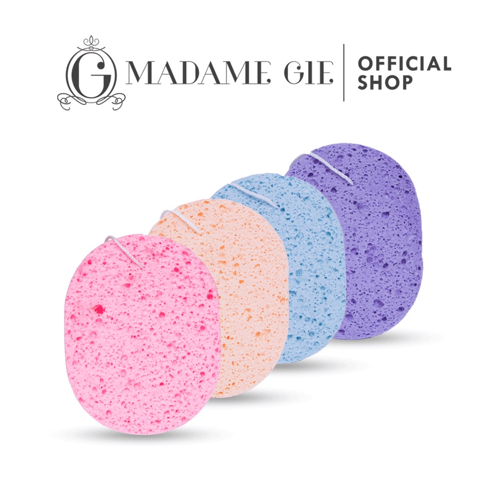 ⭐️ Beauty Expert ⭐️ Madame Gie PVA Facial Cleansing Sponge Oval - Spons Pembersih Wajah