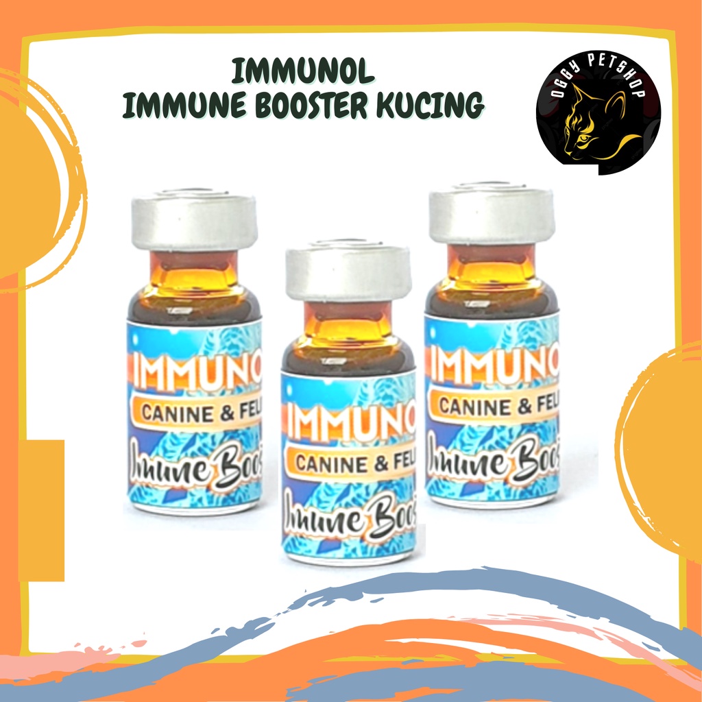 IMMUNOL OBAT KUCING/ANJING UNTUK MELAWAN PENYAKIT/VIRUS