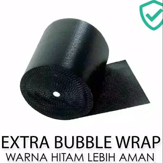 PACKING TAMBAHAN BUBBLE WARP BLACK