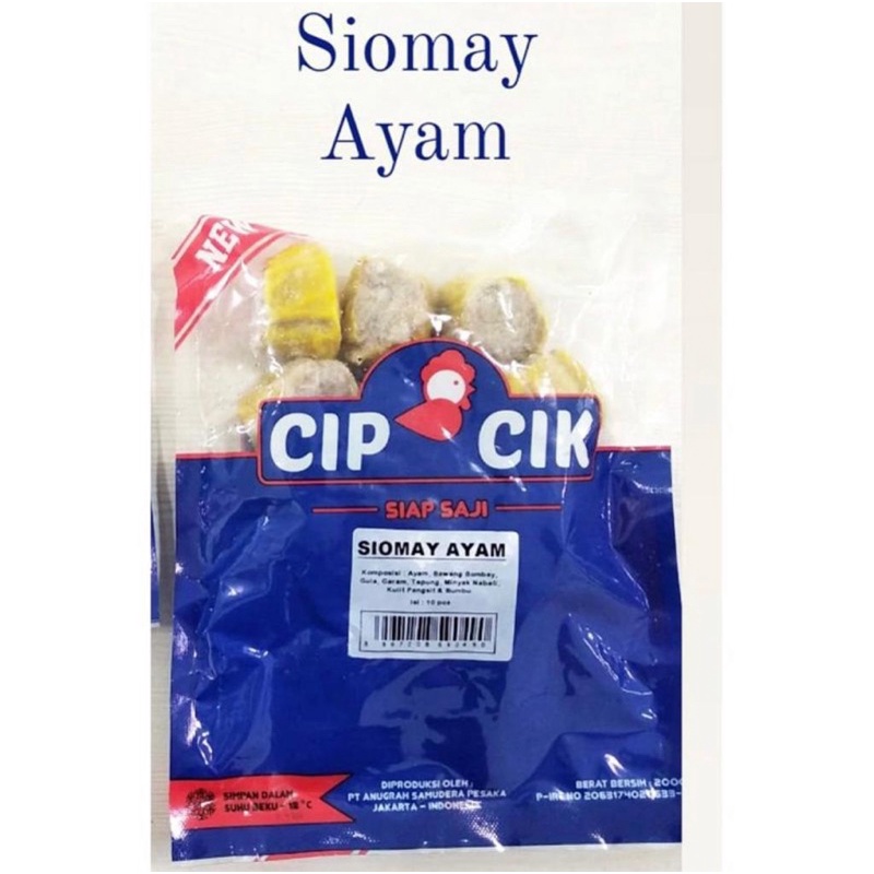 

cip cik siomay ayam 200gr