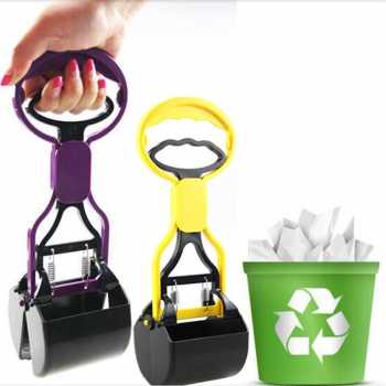 Sekop Genggam Kotoran Hewan Peliharaan Dog Pet Pop Scooper Cleaner 28 cm