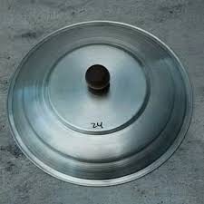 Tutup Kuali Wajan Loyang Martabak Manis Bahan Alumunium 13cm 16cm 18cm 20cm 22cm 24cm 26cm-1