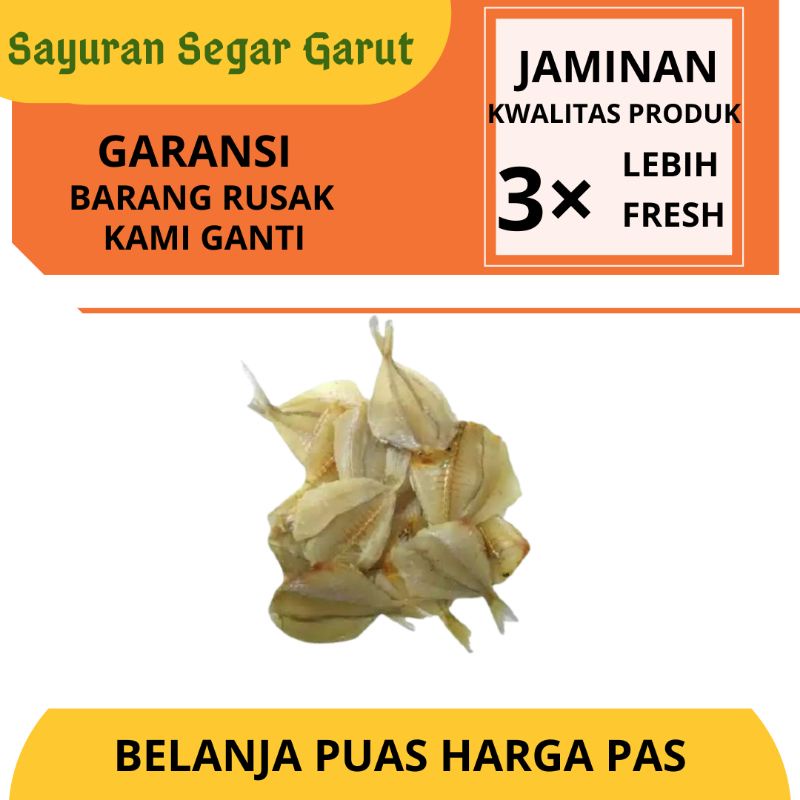 

Ikan Asin Kapasan/Kerupuk 100gr by Sayuran Segar Garut