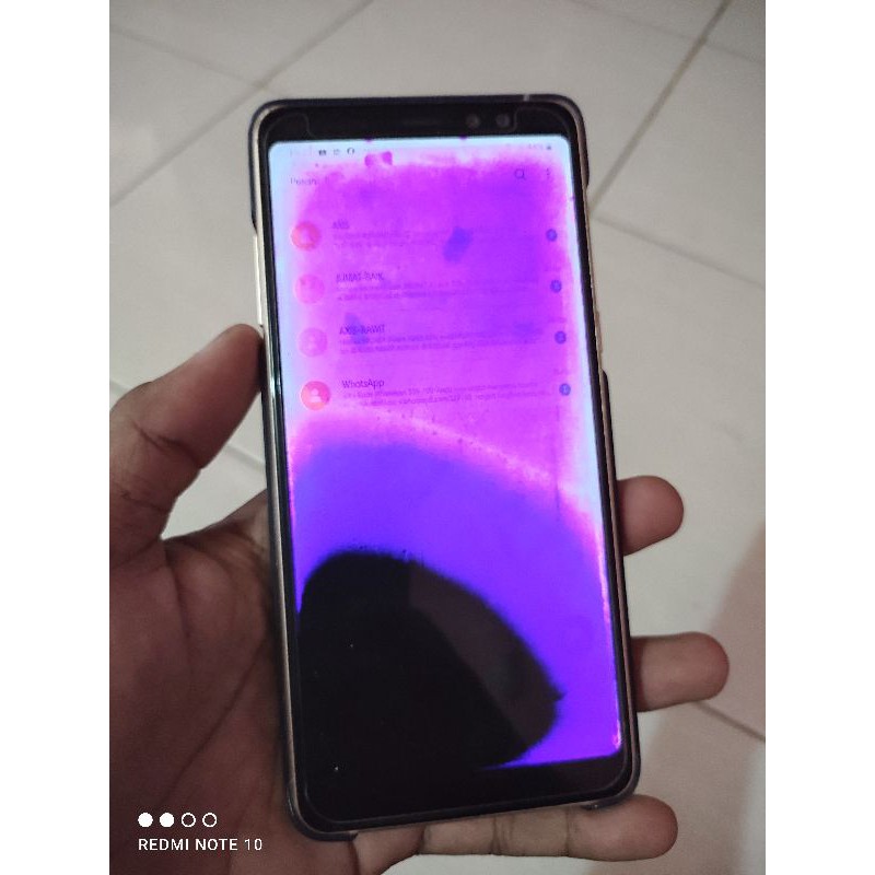 Samsung A8 Plus Minus