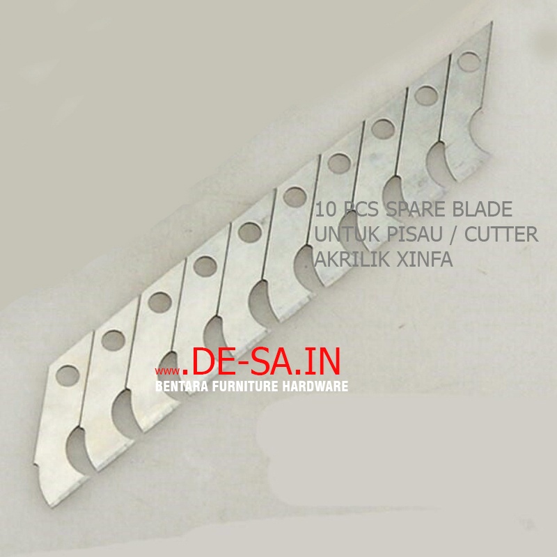 Xinfa Pisau Akrilik HPL Cutter Acrylic Akrilik Bonus 2 Spare Blade - Pemotong Cutting Tool