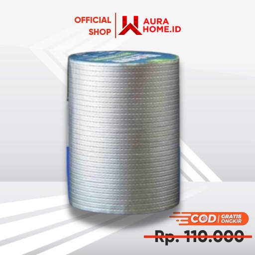 Lakban Aluminum Foill Waterproof Adhesive 5 m / Lakban Perekat Isolasi Solasi Lem  Ajaib Khusus Tamb