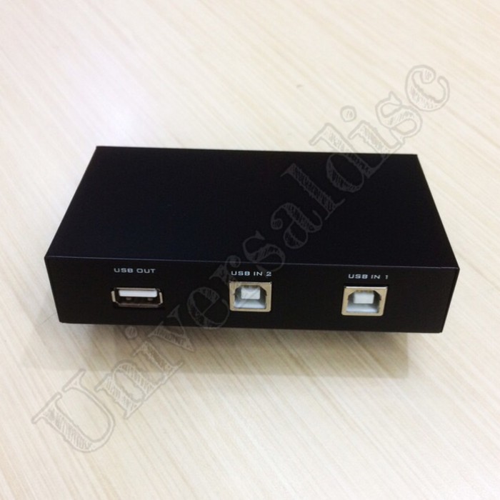 Manual Switch Printer 2 Port / Data Switcher 1-2 USB