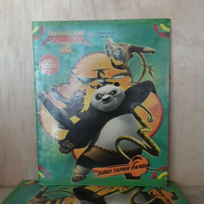 Buku Keterampilan Anak - Jurus Tapak Panda (Kungfu Panda 2 - Buku Aktivitas)