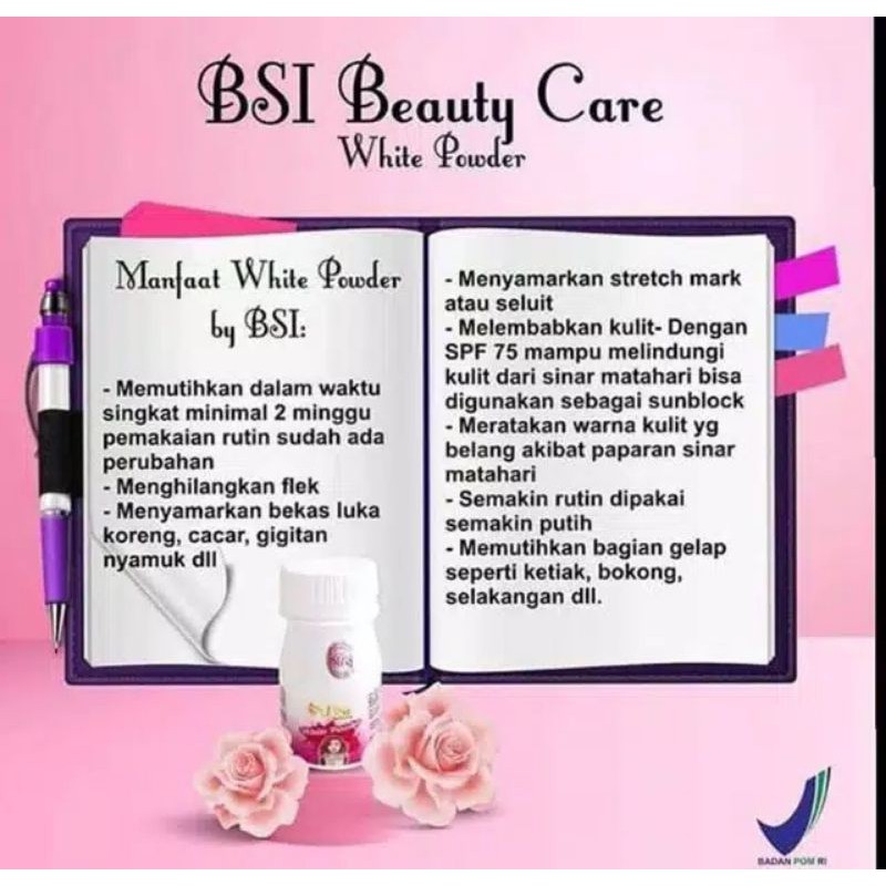 BSI bubuk pemutih powder