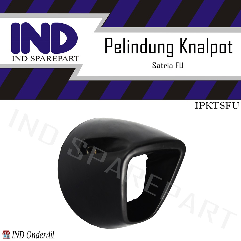 Cover Tutup/Penutup/Tameng Pelindung Knalpot/Kenalpot Satria FU 150/F150/F 150