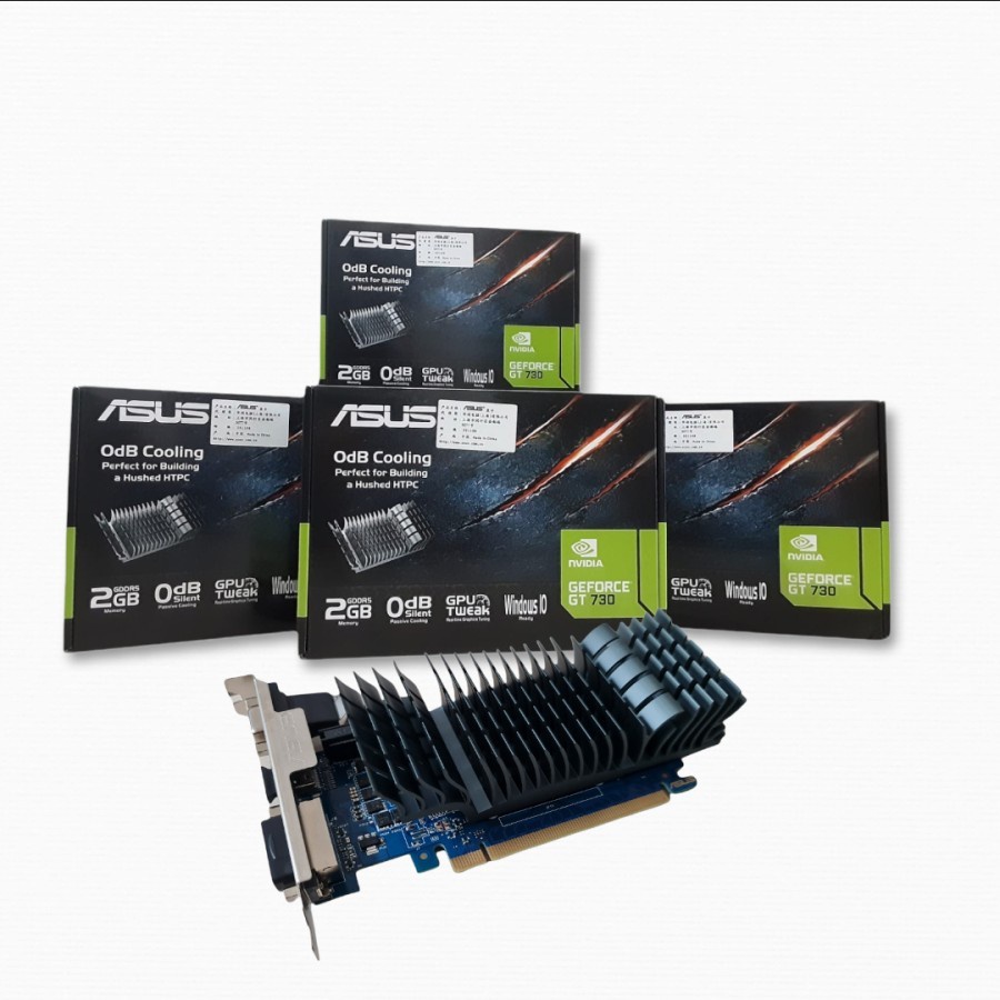 VGA ASUS GeForce GT 730 2GB DDR5 NVIDIA GT730-SL-2GD5-BRK