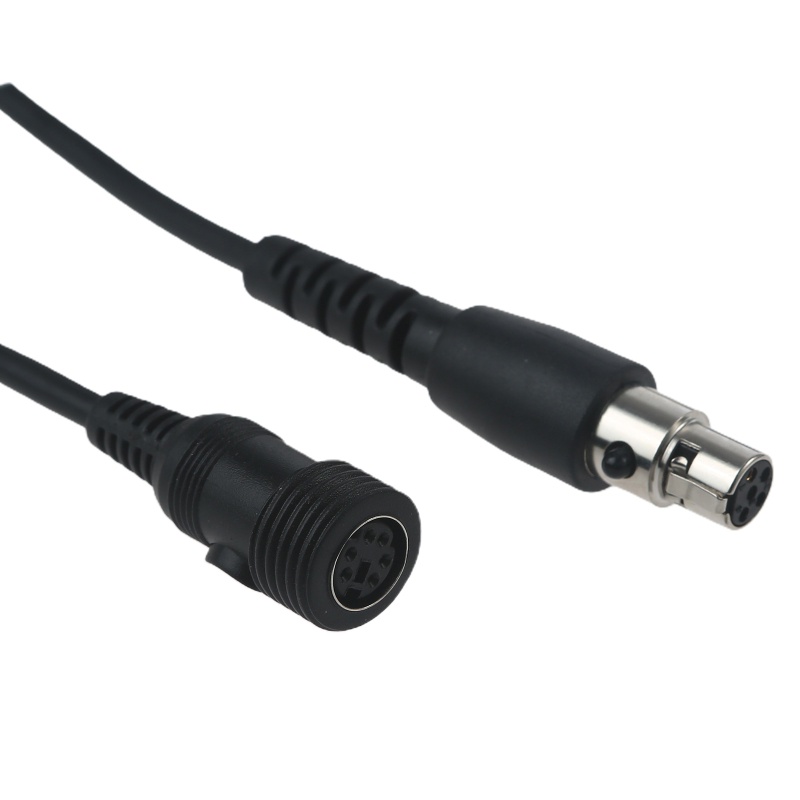 Btsg Kabel Extension Headphone / Headset Audio Aviation 5 pin Pengganti Untuk Kenwood 2-pin walkie-tal