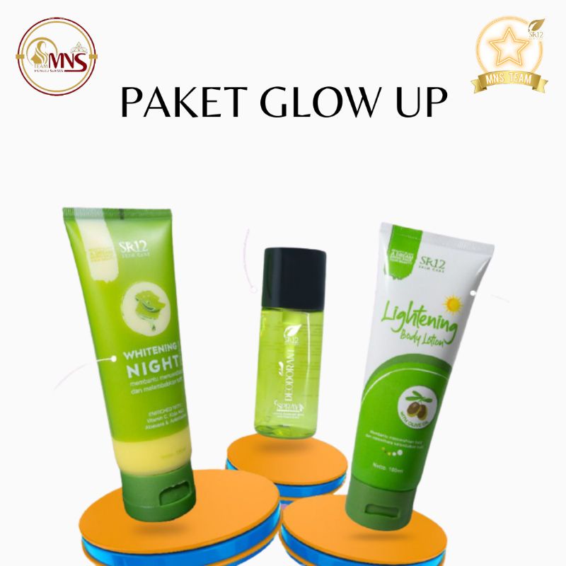PAKET GLOW UP SR12 BPOM