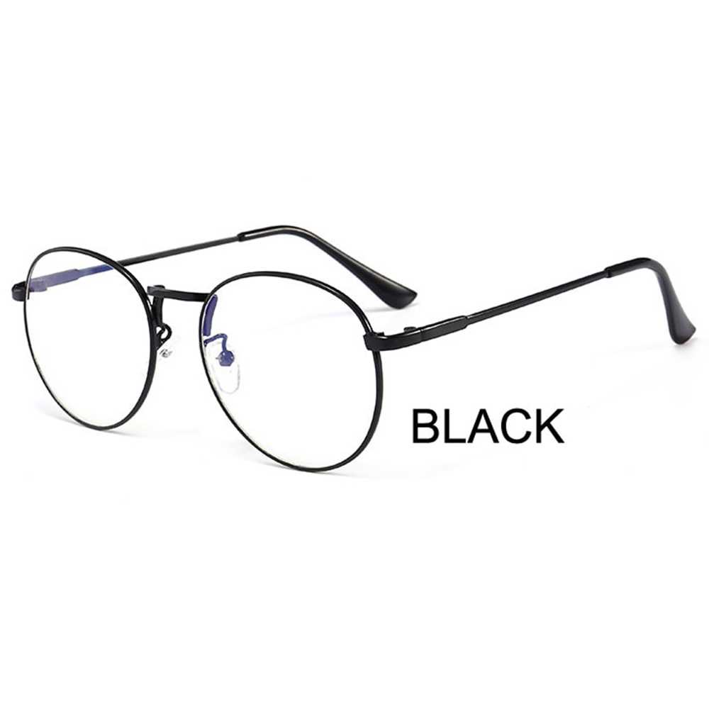 Kacamata Anti Radiasi Komputer Anti Radiation Lens Computer Glasses Kerja Dewasa Pria Wanita Lensa Kuning Bening Clear Perlindungan Mata Layar HP Blue Light Frame Blueray Laris Pelindung-Anti Blue Light v4