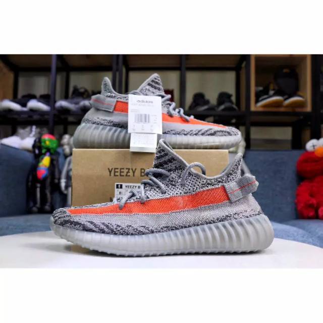 Sneaker SADIDAS Yeezy Boost V2 SPLY 350 STATIC BELUGA SOLAR PK Original Sepatu Adidas Sneaker pria