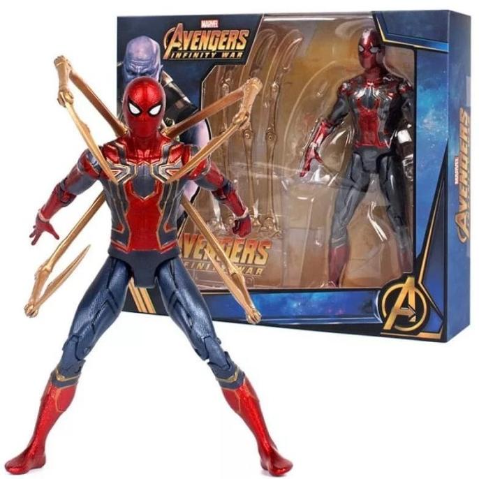 ZD Toys Original Marvel IronSpider Spiderman Action Figure infinitywar