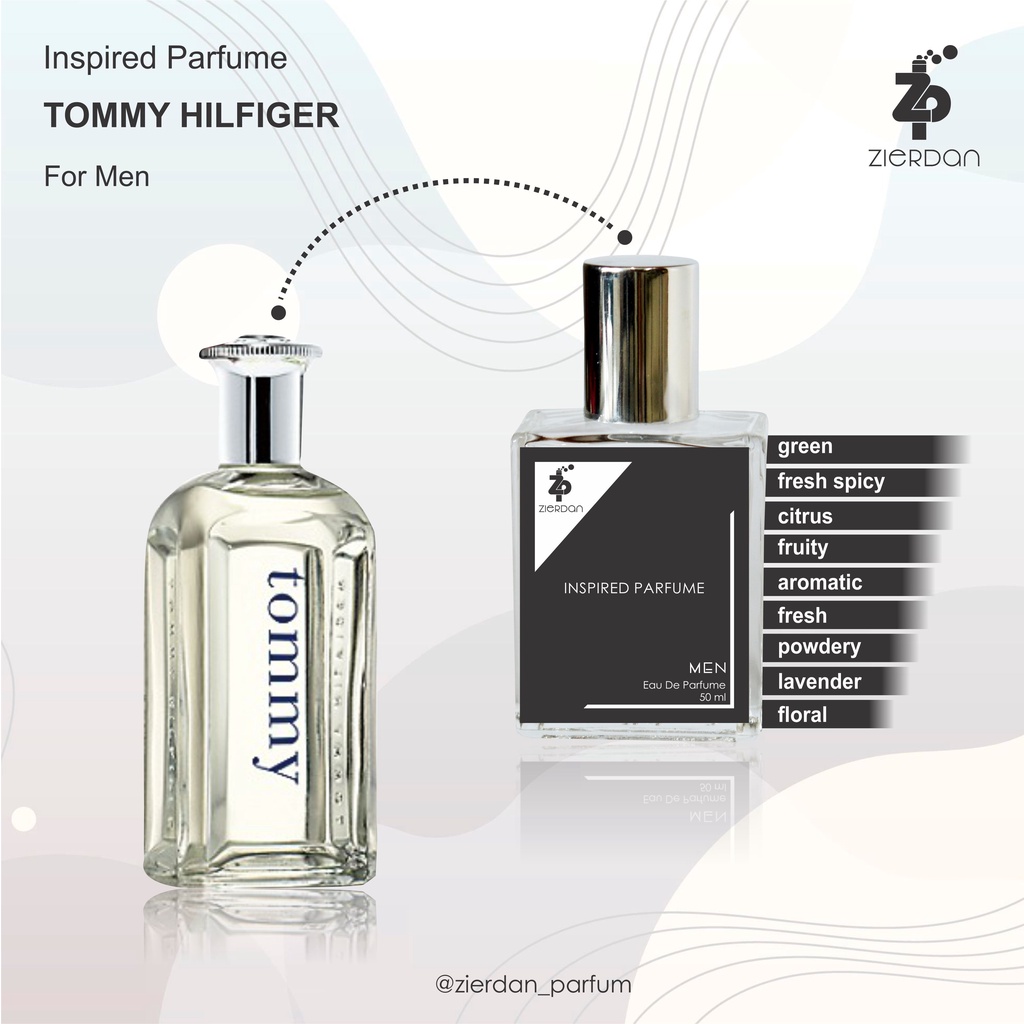 Zierdan Inspired Parfum Tommy Hilfiger Parfume Farfum Minyak Wangi Tahan Lama Pria Cowok