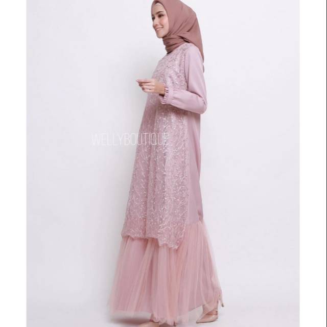 Dress by welly boutique warna milo