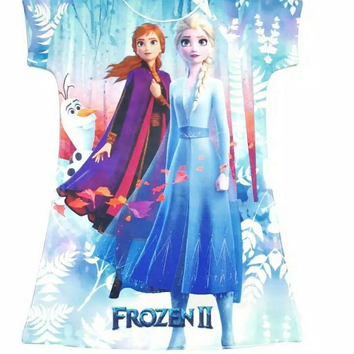 ◘ Dress Anak Frozen 11 Hutan / bahan / Frozen 11 Hutan / usia 2thn s/d dewasa / bestseller ➴