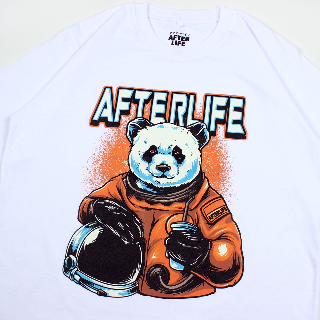 AFTERLIFE - Tshirt Afterout Panda White | 21050D