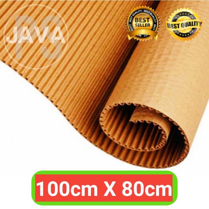 

Kardus Polos Karton Lembaran Murah Single Face Roll 80cm X 100cm