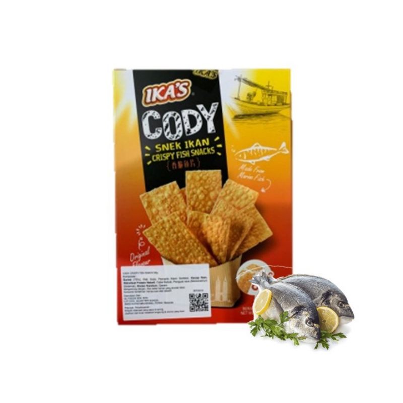 

ika's cody crispy fish snack