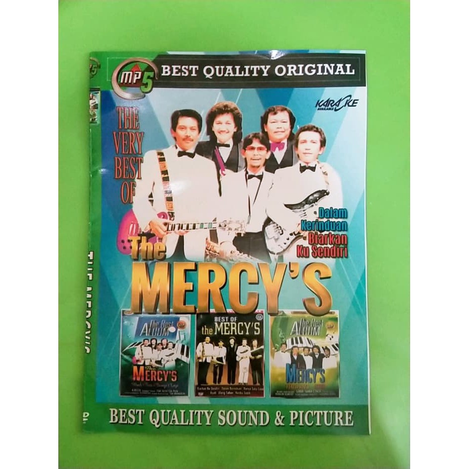TERLARIS Kaset Video Lagu Karaoke The Mercys DVD TOP MEDIA