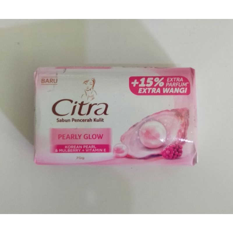 Citra Sabun Batang Pearly Glow 70g