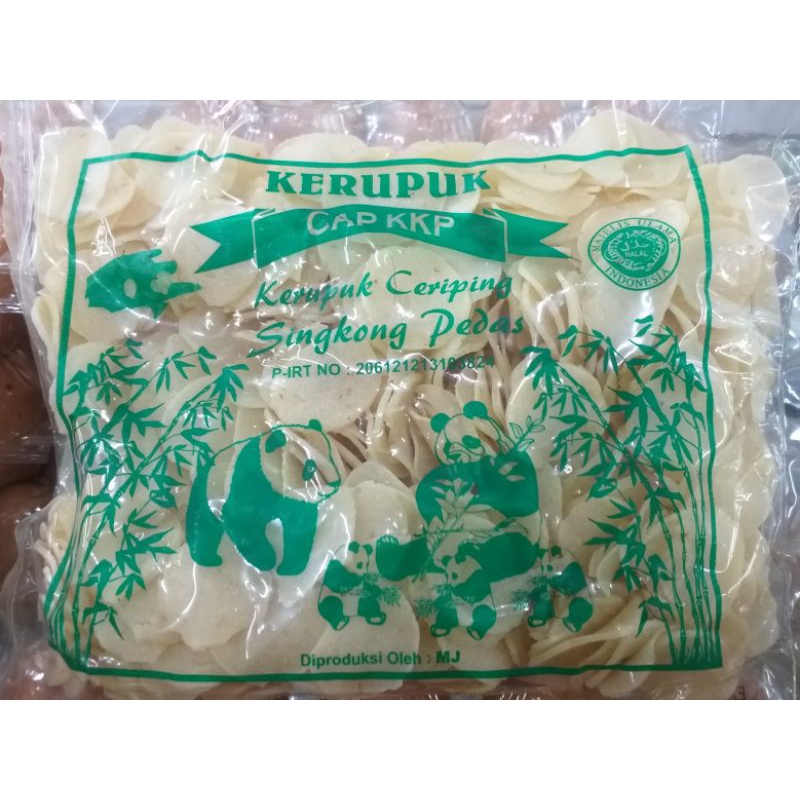 

KZ - kerupuk cap KKP singkong pedas 400g