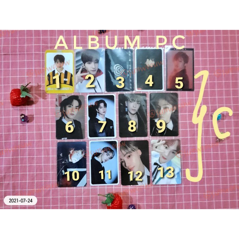 [READY STOCK] THE BOYZ PHOTOCARD - GO, CHASE, MOON, REVEAL