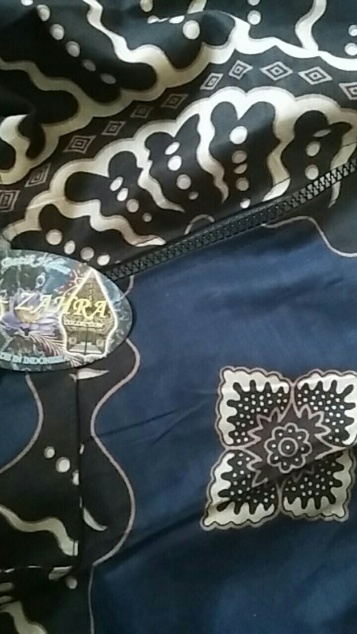 Baju Tunik Batik Zipper Depan Tunik Katun Halus Premium Murah Seragaman Tunik Wanita Original