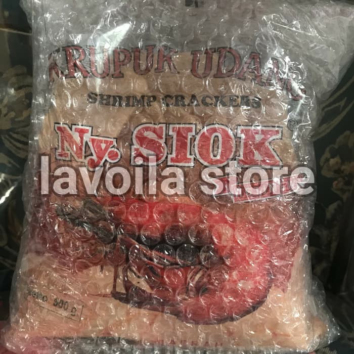 

Krupuk Kerupuk Oval Udang Ny. Nyonya Siok Istimewa 500 gr+ Bubble Wrap