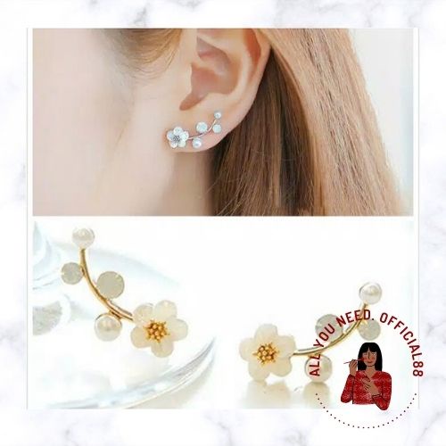 ✿AYN✿ Anting Tusuk Korea Earrings FA45 Import Motif Bunga