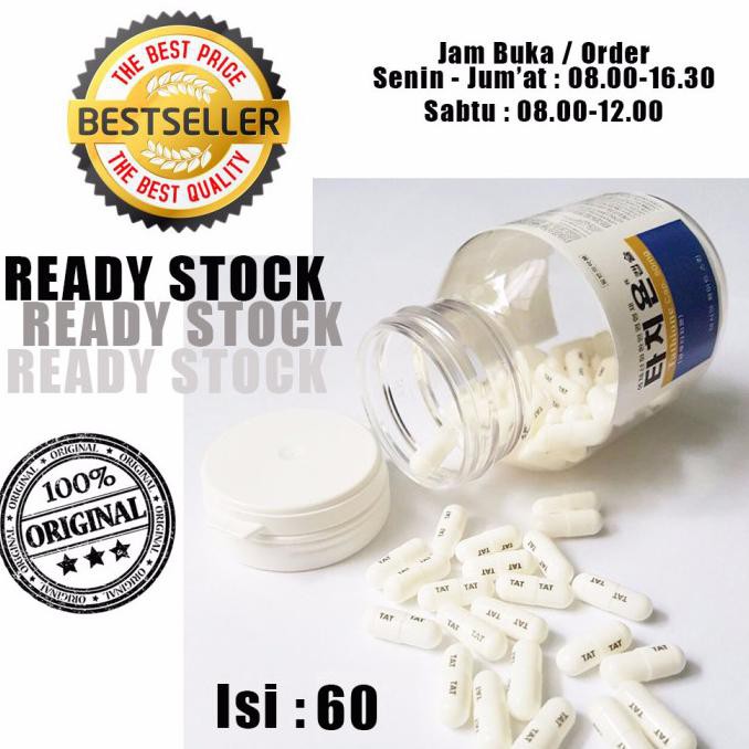 Pil Pemutih Badan Isi : 60 Tathion / Tathione Korea, Dijamin Asli/Ori