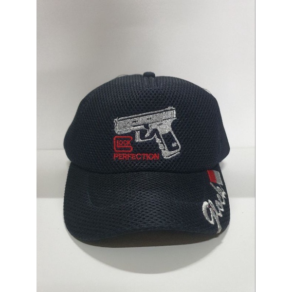 Topi jaring Glock | Topi jala Logo  | Topi jaring pria | topi pria dewasa