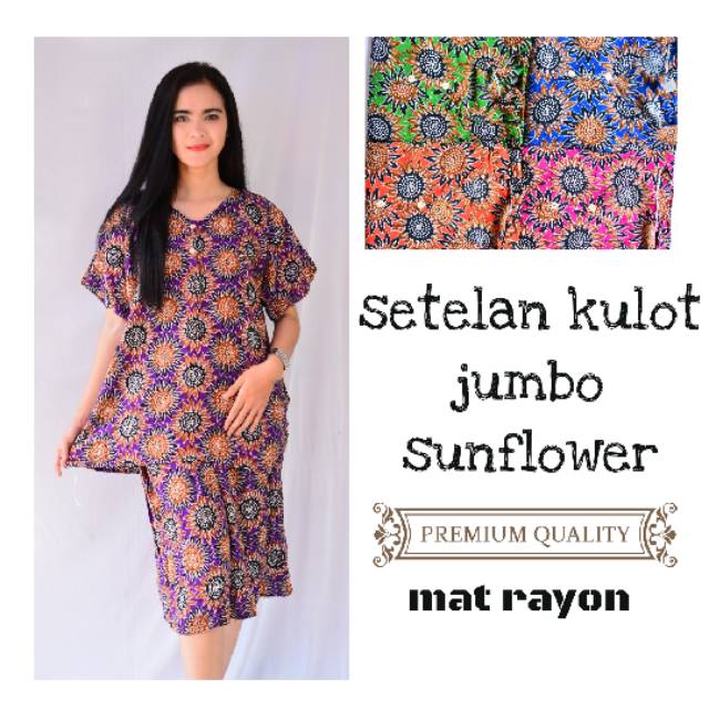 Kulot jumbo sunflower busui bumil