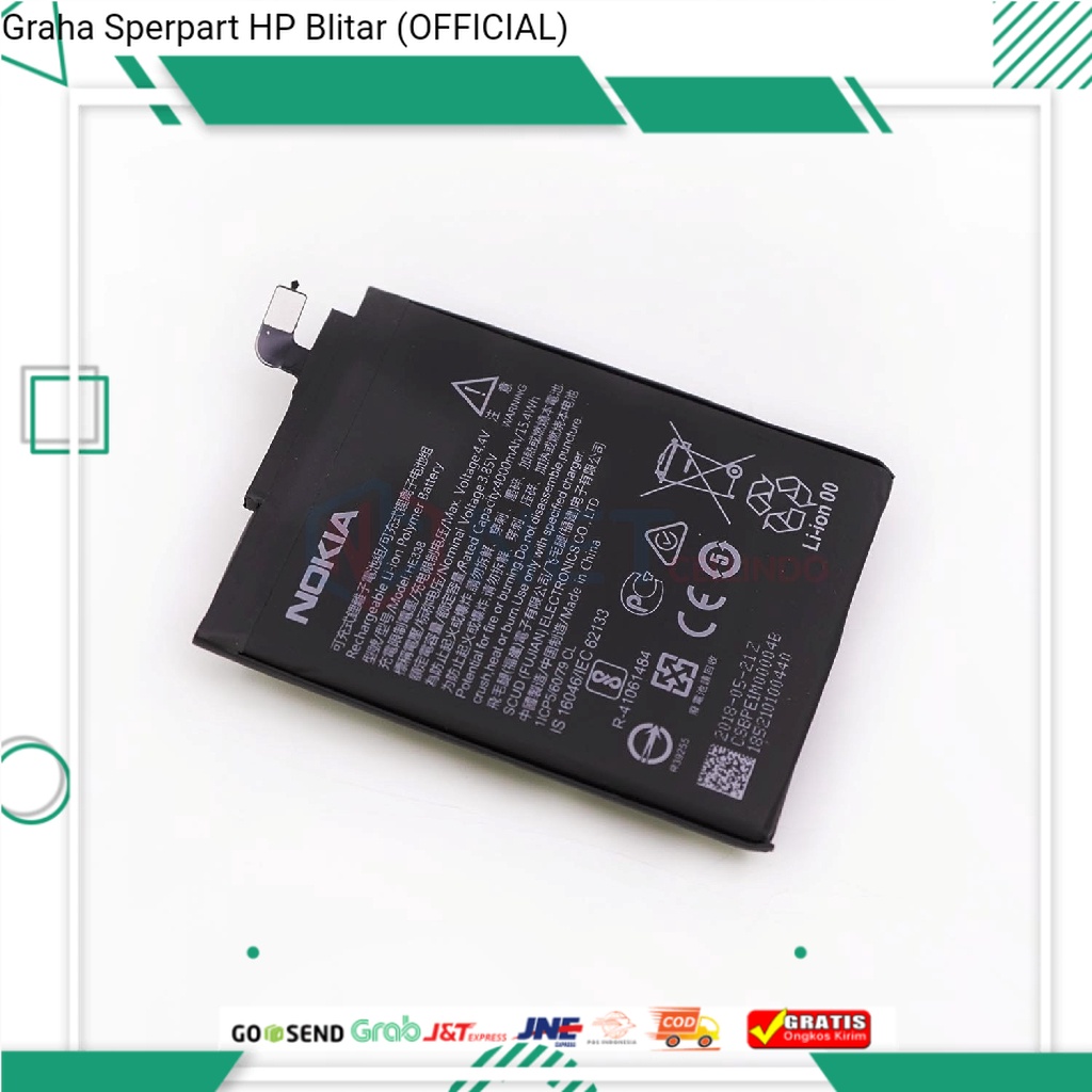 BATERAI NOKIA 2 HE-338 / BATRE NOKIA 2 / HE-338