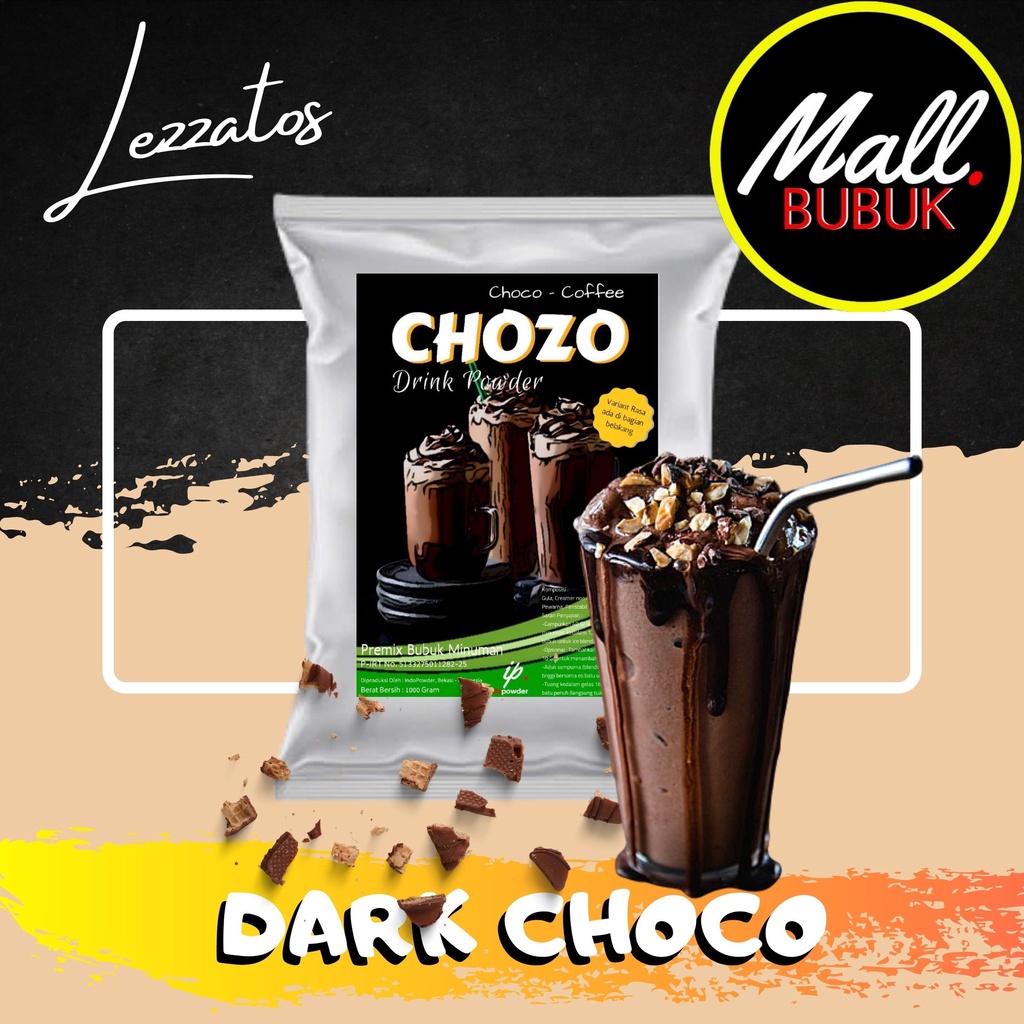 Jual Bubuk Dark Choco 1Kg - Dark Choco Powder 1Kg - Dark Choco Bubuk ...