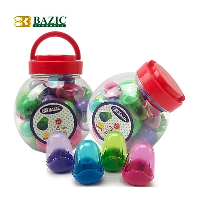 

BAZIC Pencil Sharpener Medium - Serutan / Rautan Pensil