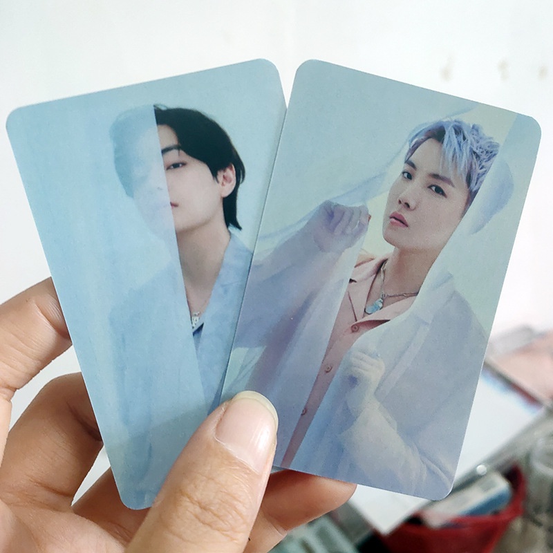 7pcs / Set Kartu Pos Desain BTS Ukuran Kecil