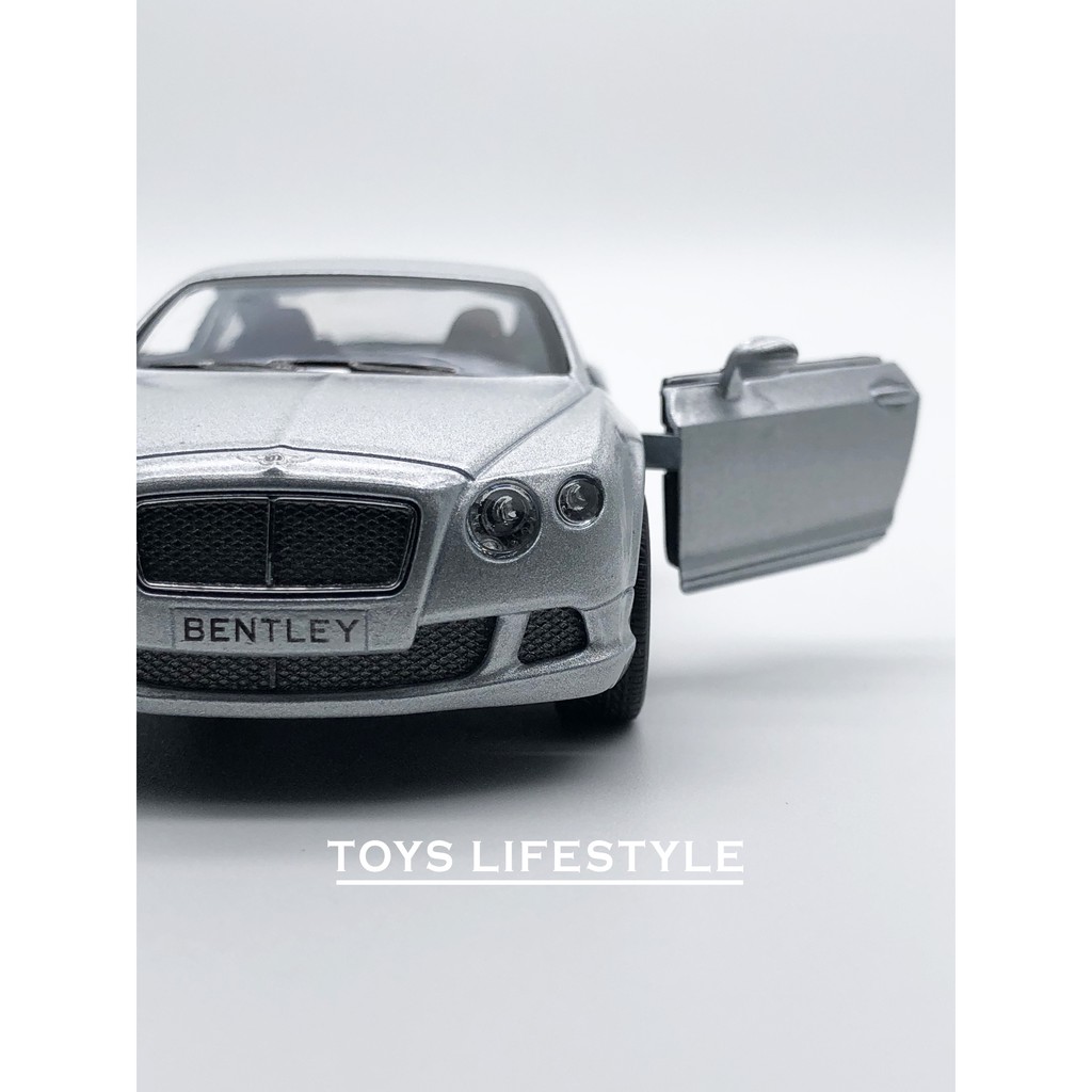 Kinsmart Diecast - 2012 Bentley Continental GT Speed (Silver)