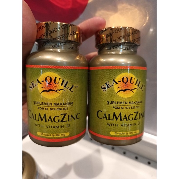 [BPOM]Sea Quill Calmagzinc 30 tablet