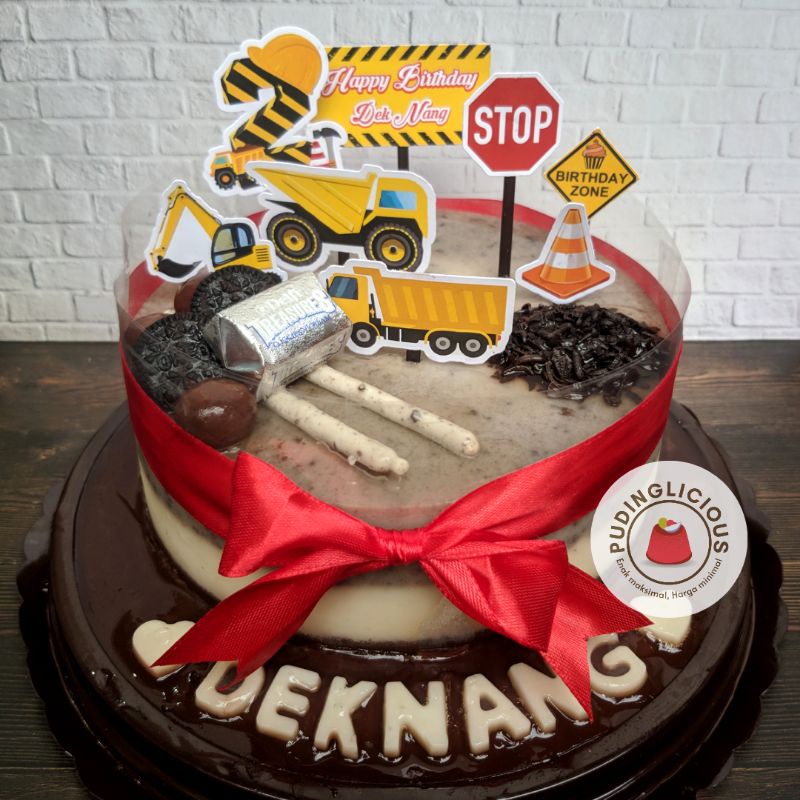 

[pudinglicious] Birthday pudding - puding ulangtahun ultah puding cokelat puding oreo puding custom pudding dessert hampers