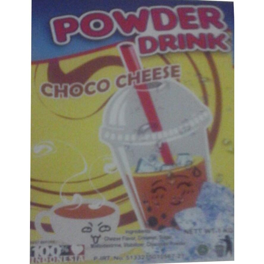 Bubuk Minuman Bubble Powder Drink rasa Choco Cheese ORIGINAL Javaland