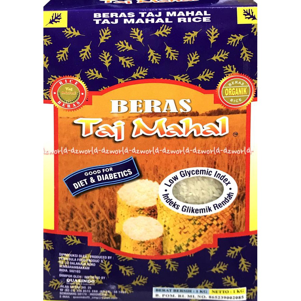 Best Seller Beras Taj Mahal Tajmahal Rice Beras Putih Untuk Penderita Diabetes 1kg Shopee Indonesia